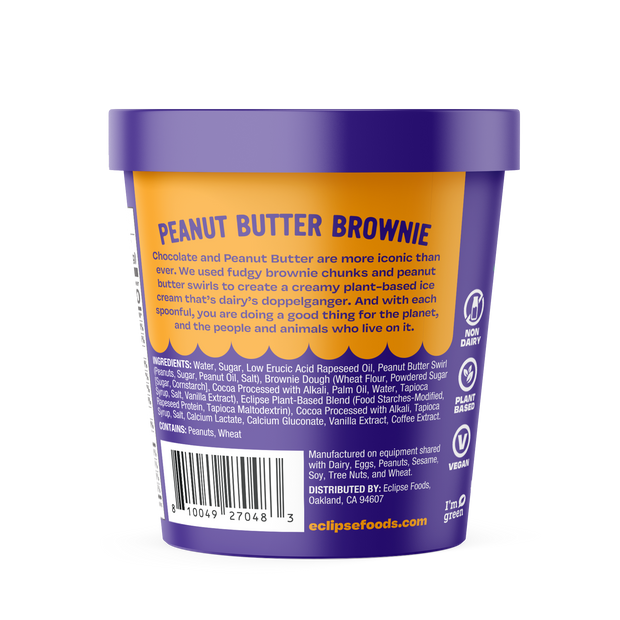 Peanut Butter Brownie | Plant-Based