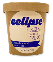 Justice of the Pies x Eclipse: Salted Caramel Peach Pie - Eclipse Foods