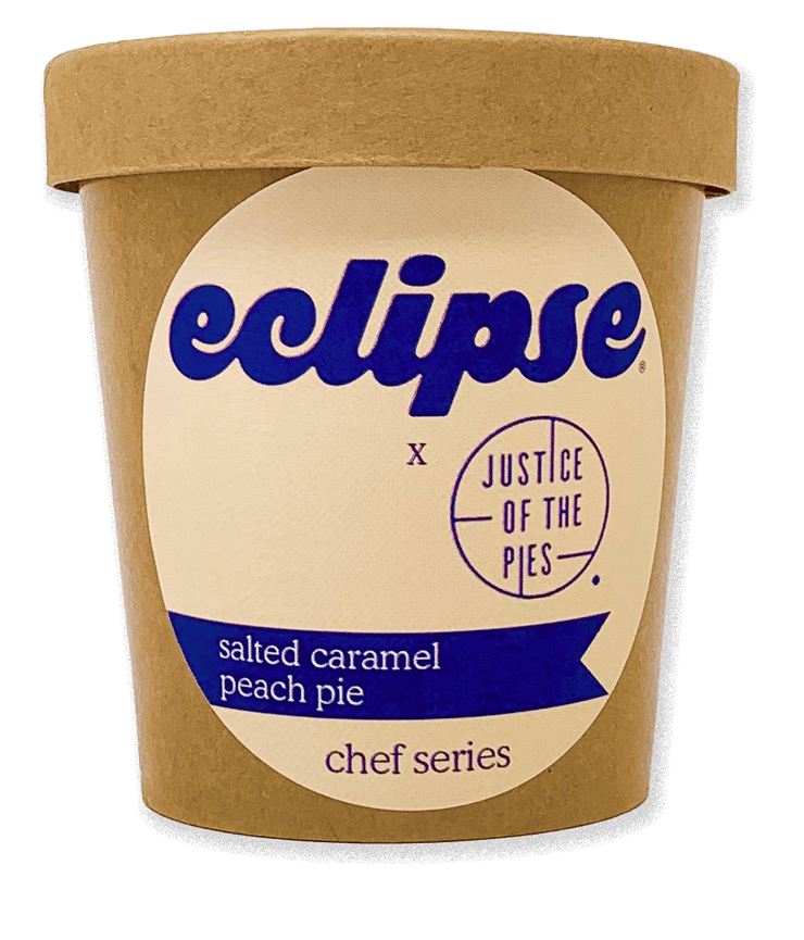 Justice of the Pies x Eclipse: Salted Caramel Peach Pie - Eclipse Foods